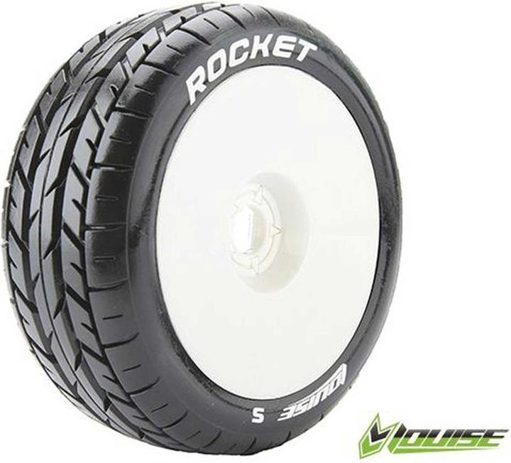 Louise b-rocket soft dish felge weiss 1/8 (2 stk)