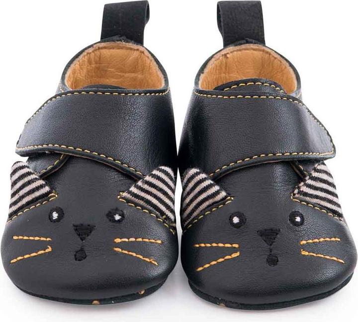 Immagine prodotto Moulin Roty Scarpette in pelle gatto nero 18/24 mesi, Les Moustaches (18, 19, 20, 21, 22, 23, 24)