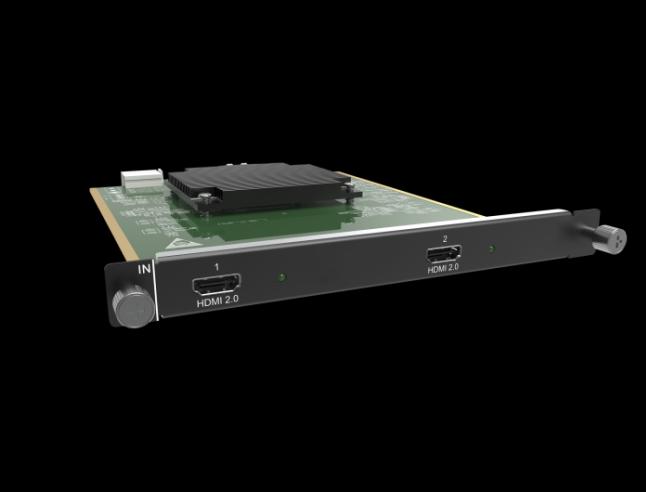 Actual product image NovaStar Input card 2x HDMI 2.0 H-Series