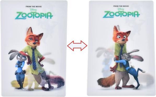 Produktbild Disney Judy Hopps & Nick Wilde Postkarte Lenticular (1 Stk.)