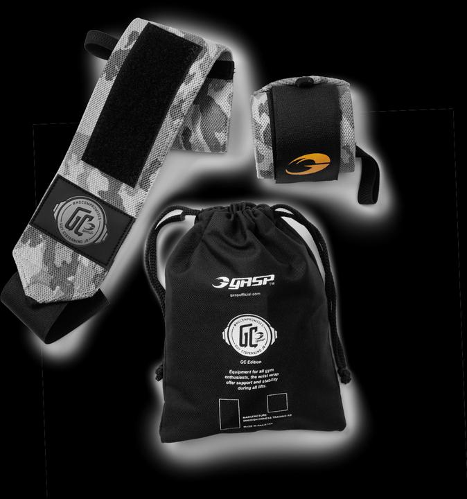 Gasp World Off Wrist Wraps Snow Camo (One Size)