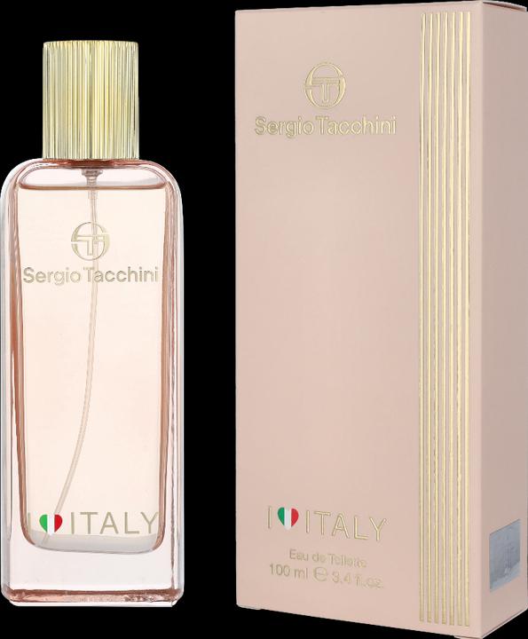 Actual product image Sergio Tacchini I Love Italy For Women Edt Spray (Eau de toilette, 100 ml)