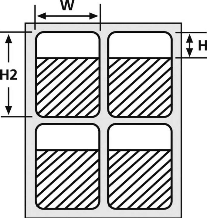 Actual product image HellermannTyton Labels