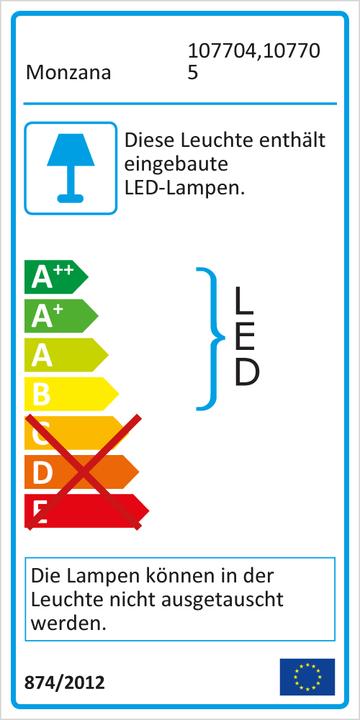 Energy Label Monzana Desk lamp (700 lm)