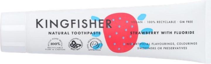 Zahncreme Erdbeere für Kinder mit Fluor (100 ml)
