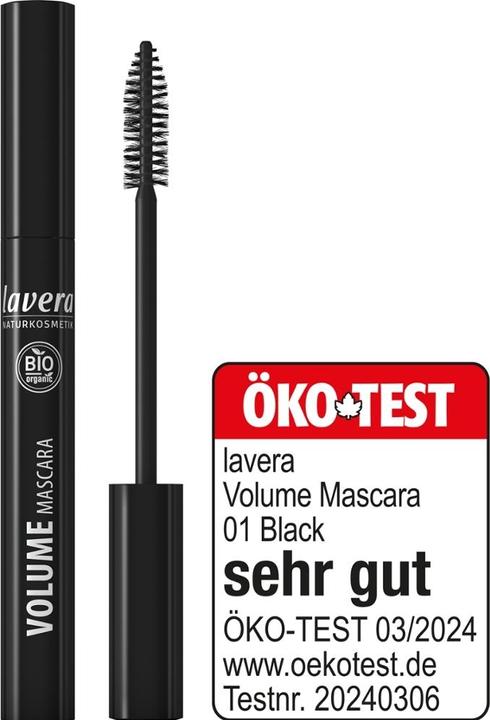 Actual product image Lavera Volume Mascara Black (Black)