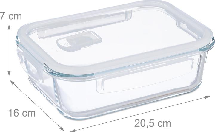 Actual product image Relaxdays glass containers