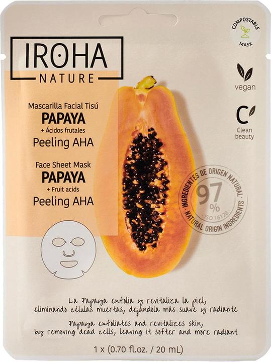 Actual product image Village Peeling AHA Mask - Papaya (20 ml)
