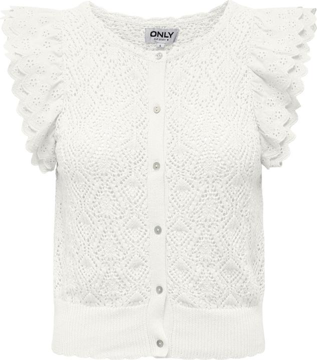 Only U-Ausschnitt Strickjacke Strickjacke (M)