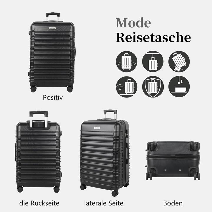 Actual product image MoFut 3-teiliges Hartschalen-Koffer-Set (95 l, M (50 - 90l), L (90 - 115l), XL (from 140l))