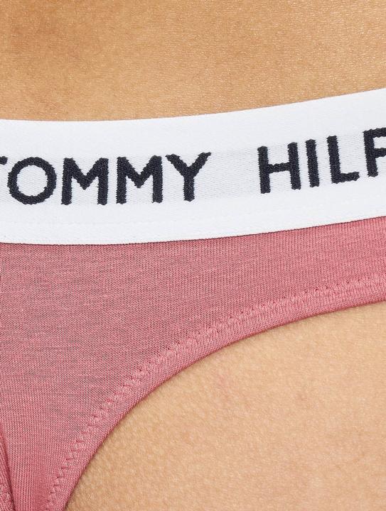 Immagine prodotto Tommy Hilfiger Perizoma con stringhe da donna con elastico, rosa (rosa inglese), S (S)