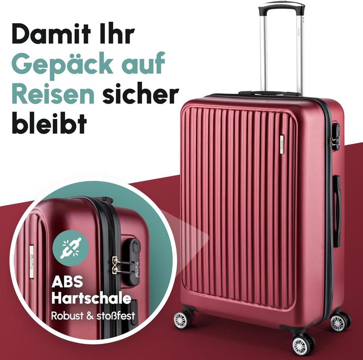Easy Move ABS Hartschalenkoffer (38 l, Handgepäck (bis 50l))