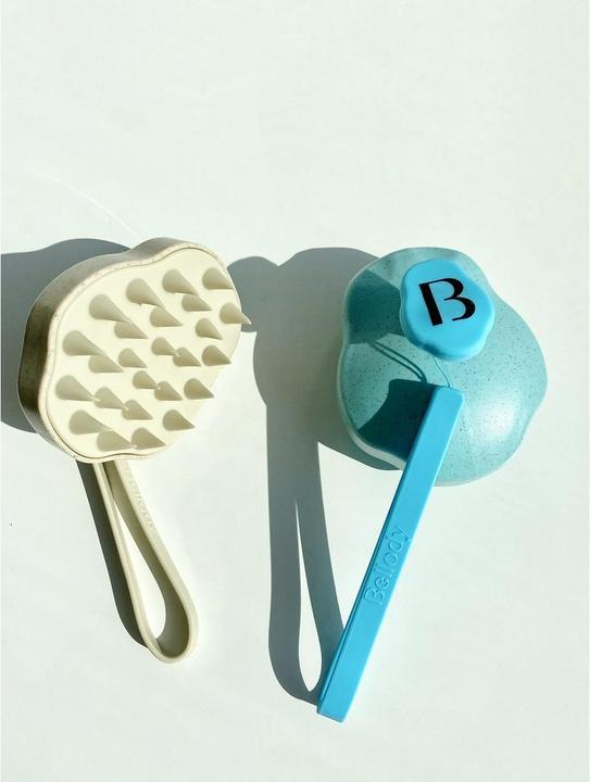 Actual product image Bellody Original Scalp Massage Brush for Hair Growth Stimulation - Hair & Scalp Massager for Wet & D