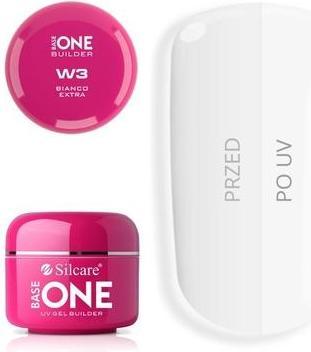 Immagine prodotto NoName Silcareuv Base One Bianco W3 Extra Gel per unghie 5g
