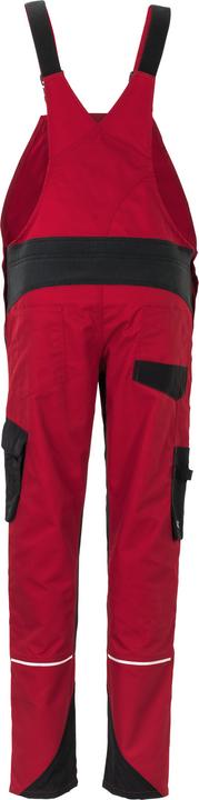 Produktbild Planam Norit Damen Latzhose rot schwarz Grösse 54 (54)