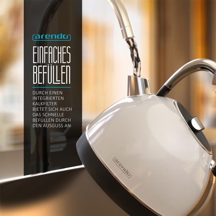 Produktbild Arendo B: Weiss 1,7 Liter (1.70 l, EU-Stecker)