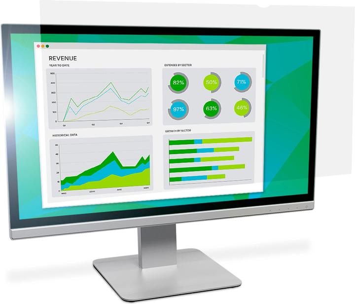 Actual product image 3M Anti-glare filter for 61.00cm (24") widescreen monitor (24.02", 16 : 9)