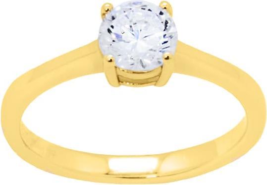 Candy Ring Demure, 925 Sterling Silber, vergoldet (54, 925 Silber)
