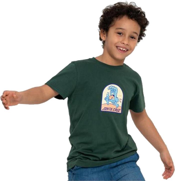 Actual product image Santa Cruz Beach Bum Hand Front Kids T-Shirt