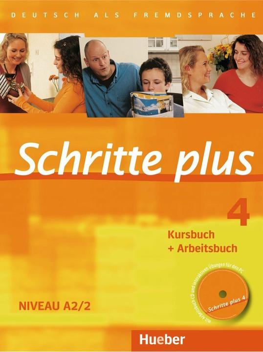 Produktbild Schritte plus 4. Kursbuch + Arbeitsbuch (Deutsch, Silke Hilpert, 2017)