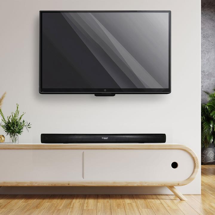 Actual product image Technaxx Bluetooth Stereo Soundbar, HDMI-ARC, Opt-in, Aux-in, 30W (30 W, 2.0 Channel)
