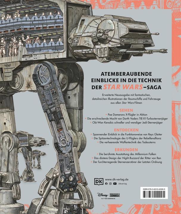 Produktbild Star Wars™ Raumschiffe und Fahrzeuge Neuausgabe (Deutsch, Kerrie Dougherty, Pablo Hidalgo, Curtis Saxon, David West Reynolds, James Luceno, Jason Fry, Ryder Windham, 2020)