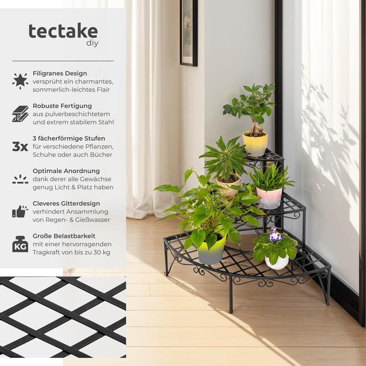 Actual product image tectake flower staircase