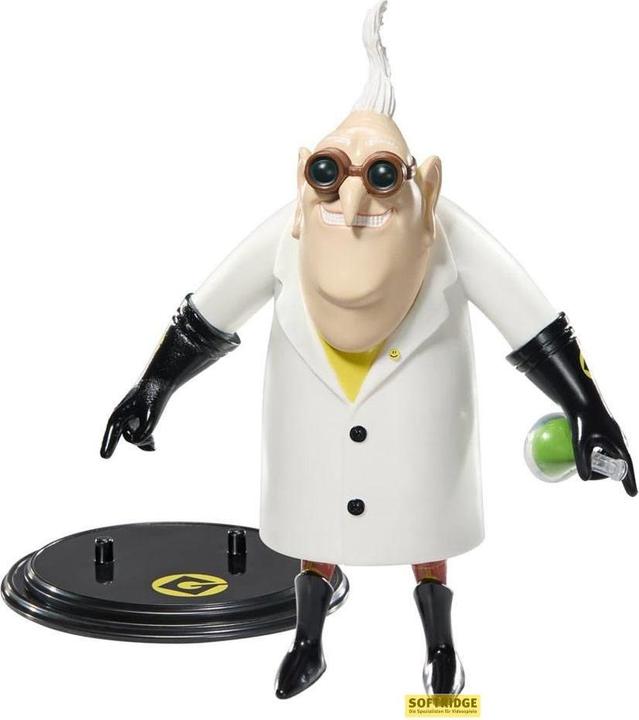 Actual product image Noble Collection Minions figurine flexible Bendyfigs Dr Nefario 18 cm