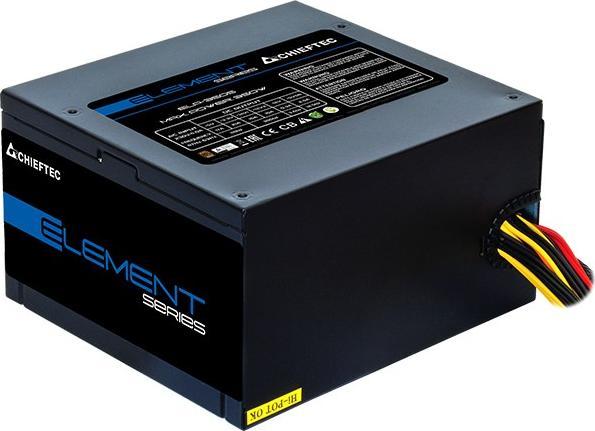 Produktbild Chieftec ELP-600S power supply unit 20+4 pin ATX PS/2 Black (600 W)