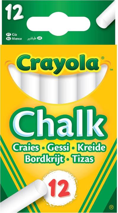Produktbild Crayola Kreide (White, 12 x)