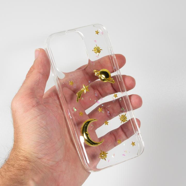 Produktbild PhoneLook Hülle Glass 3D Universum (Apple iPhone 13 Pro Max)