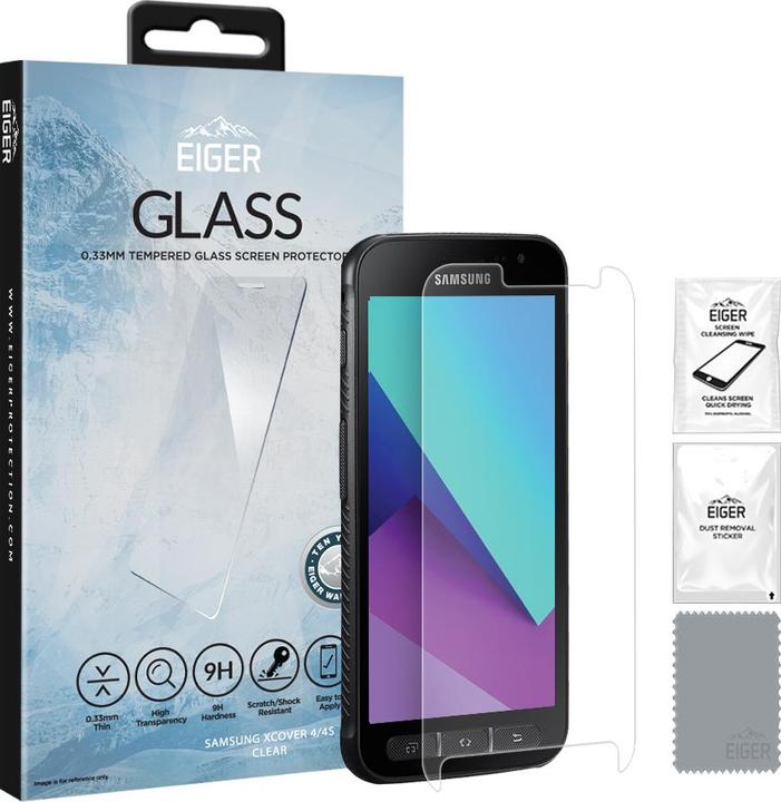Immagine prodotto Eiger Mountain Glass Clear (1 Pezzo/i, Samsung Galaxy Xcover 4s)