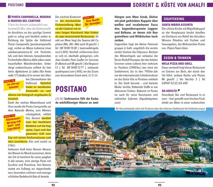 Immagine prodotto Reiseführer Golf von Neapel, Amalfi, Ischia, Capri, Pompeji, Cilento (Tedesco, Bettina Dürr, Stefanie Sonnentag, 2023)