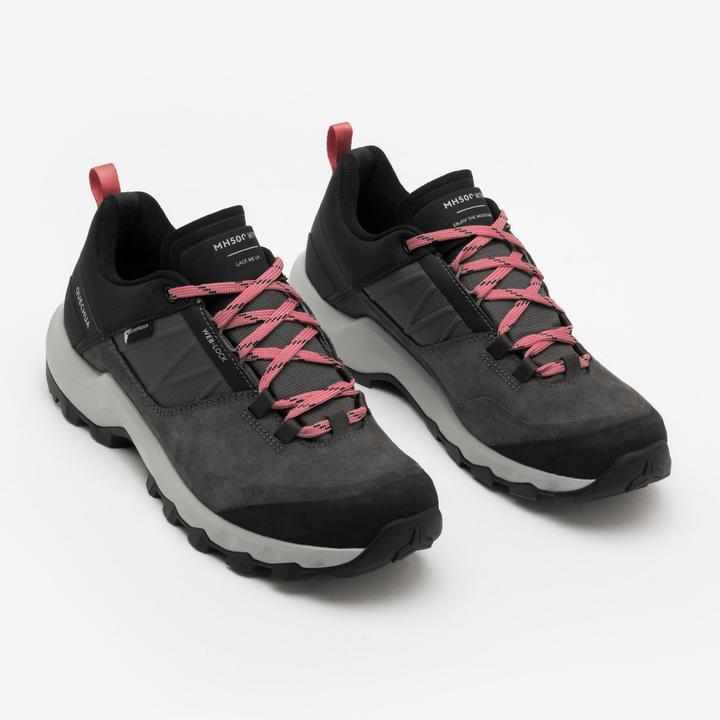 Produktbild Quechua Wanderschuhe Damen wasserdicht Bergwandern - MH500 grau (36)