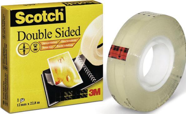 Image du produit Scotch Ruban adhésif double face - permanent 12,7mm/22,8m (12 mm)