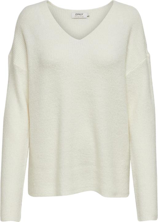 Only V-Ausschnitt Strickpullover