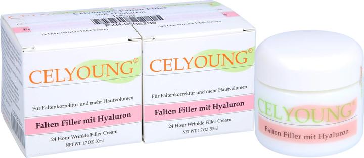 Actual product image Celyoung Wrinkle Filler with Hyaluron, 100 ml Cream (100 ml)