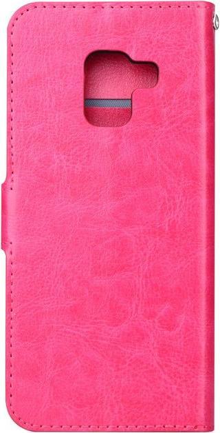 Produktbild MU Classic Crazy Horse Leder Bookcover Hülle (Samsung Galaxy A8 (2018))