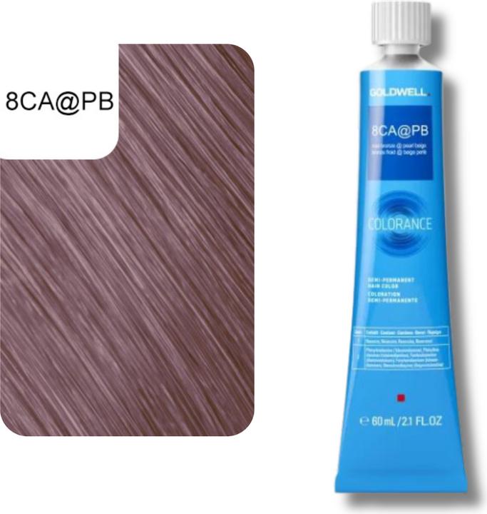 Immagine prodotto Goldwell Colorance Tube Demi-Permanente (8CA@PB - bronzo freddo eluminato beige perlato)