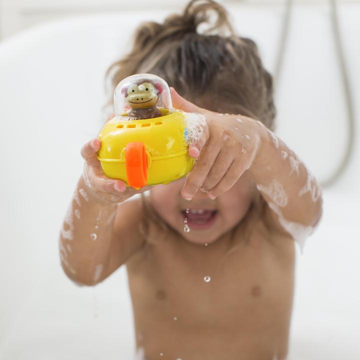 Actual product image Skiphop Pull & Go Monkey Submarine