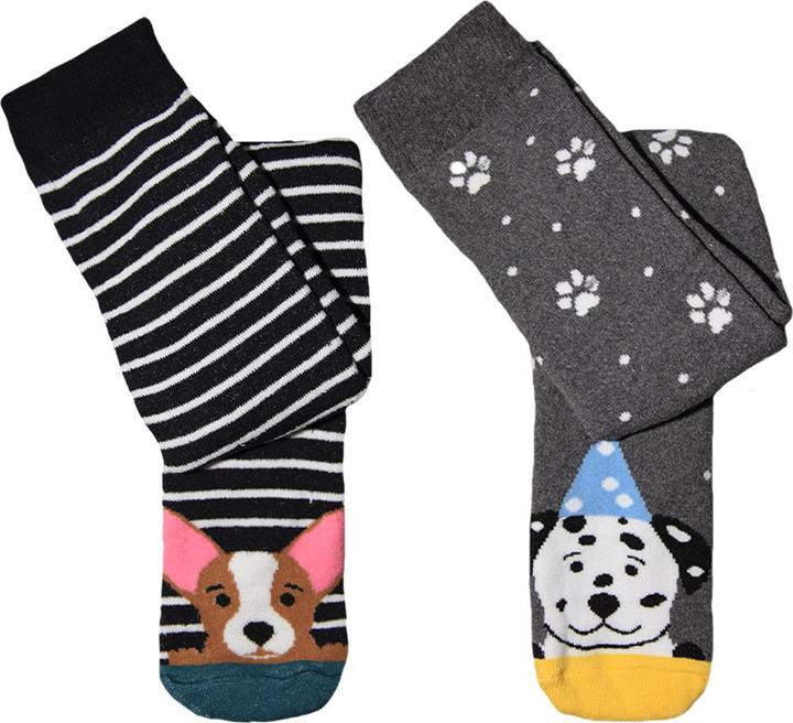 Produktbild Simply Essentials Socken Frauen Hunde Welly (2er Pack) (2er Pack, 37 - 40.5)