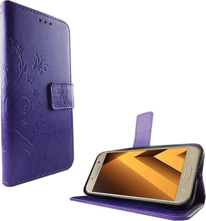 Produktbild König Design Hülle Handy Schutz für Samsung Galaxy A3 (2017) Case Cover Tasche Wallet Etui (Samsung Galaxy A3 (2017))