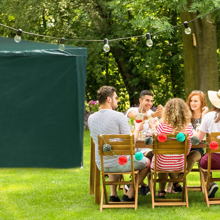 Produktbild Relaxdays Pavillon-Seitenteile (10 cm, 300 cm)