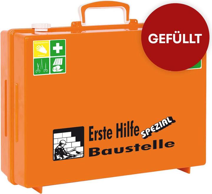 Produktbild Söhngen 0360101 Erste-Hilfe-Koffer Bau (Notfallkoffer)