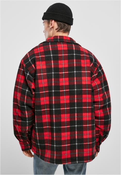 Immagine prodotto Urban Classics Plaid Teddy - Giacca a camicia foderata (M)