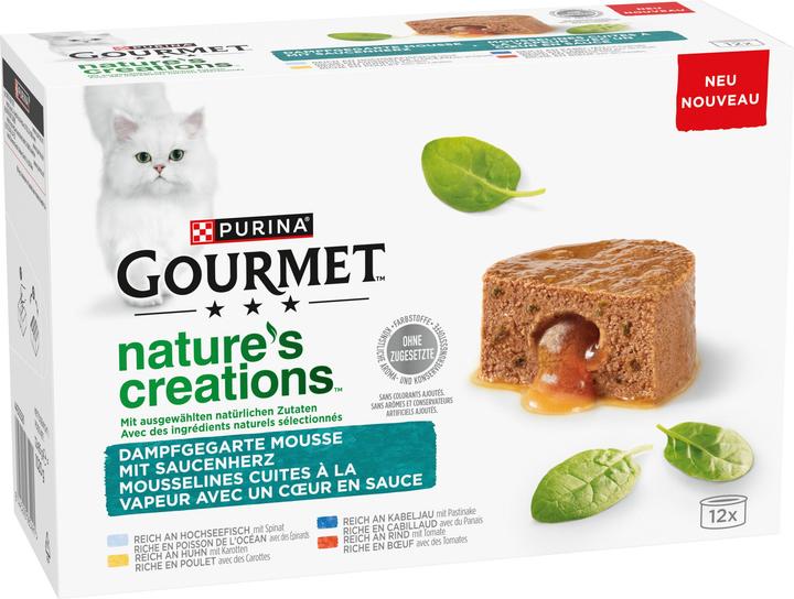 Gourmet Nature's Creations Mousse (Adult, 12 pcs., 1020 g)