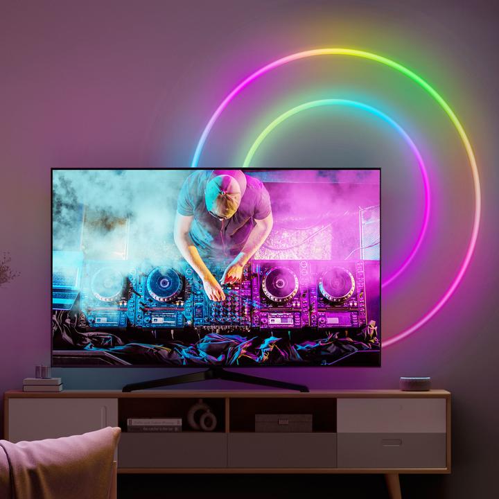 Image du produit Govee Lumière fluorescente RGBIC Rope (Multicolore, 200 cm, Intérieur)