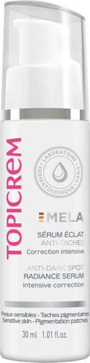 Actual product image Topicrem Mela Anti-Dark Spot Radiance Serum 30ml (30 ml, Day cream)
