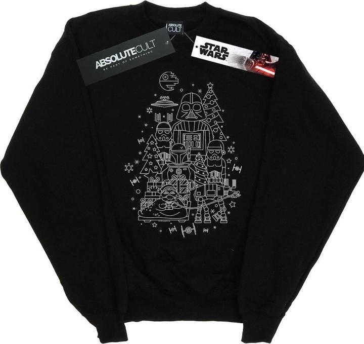 Star Wars Empire Christmas Sweatshirt (XL)