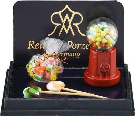 Actual product image Reutter 001.457/5 - Sweet fun bubble gum, miniature in 1:12 scale